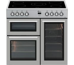 FLAVEL MLN9CRS 90 cm Electric Range Cooker - Silver